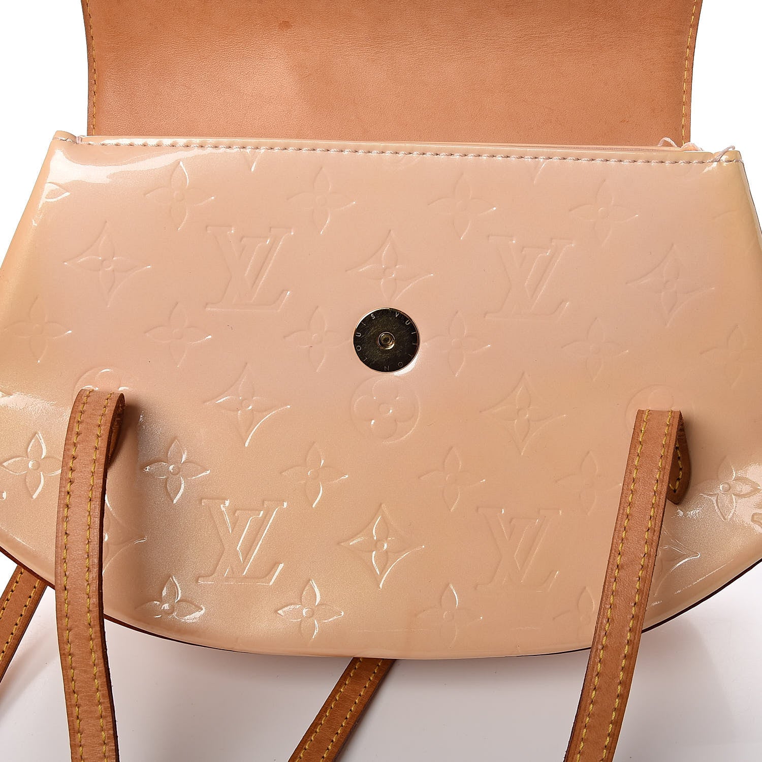 Louis Vuitton Vernis Biscayne Bay PM Noisette 15 of 16