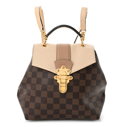 Louis Vuitton Damier Ebene Clapton Backpack Creme 1 of 11