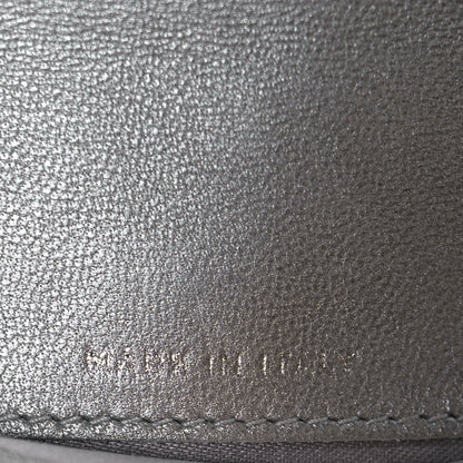 Chanel Lambskin Camellia Embossed Yen Wallet Black 7 of 9