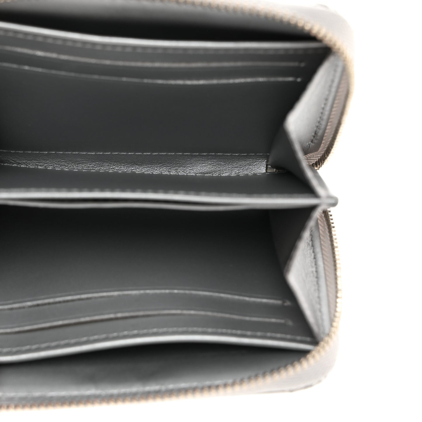 Monogram Mirror Zippy Coin Purse Silver
