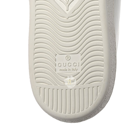 Gucci Calfskin Web Interlocking G Mens Ace Sneakers 11 White 7 of 10