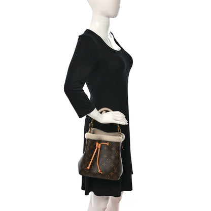 Louis Vuitton Monogram Shearling Cozygram Neonoe BB 2 of 9