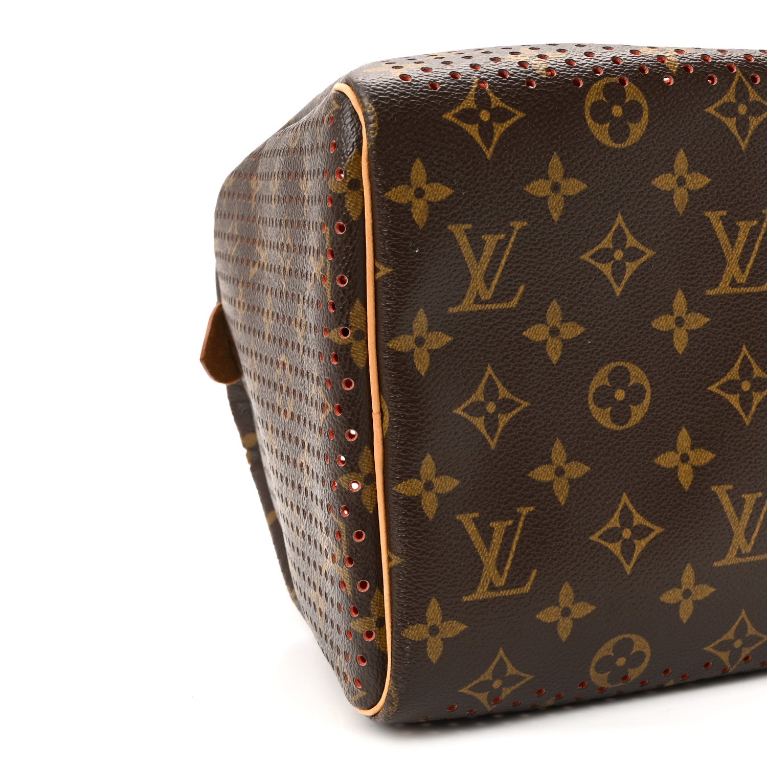 Louis Vuitton Monogram Perforated Speedy 30 Orange 1821674