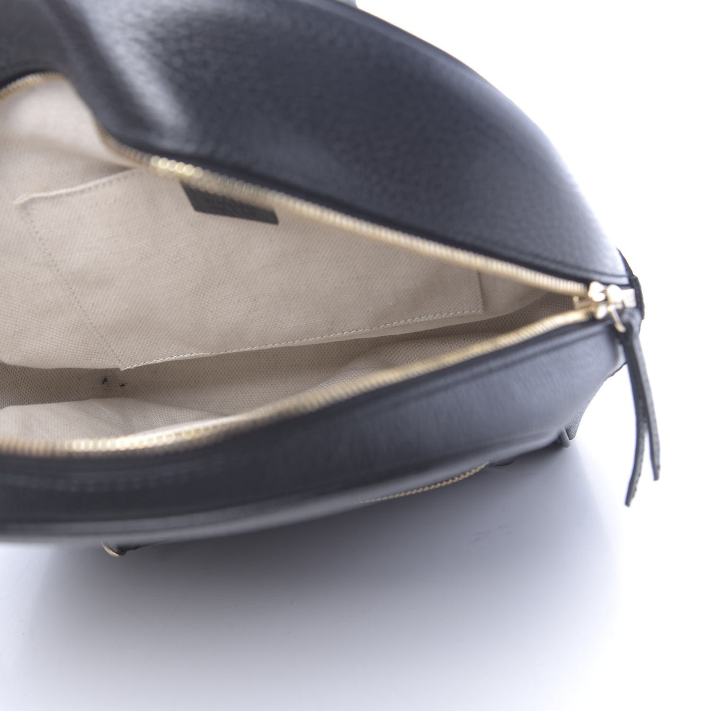 Pebbled Calfskin Soho Chain Backpack Black