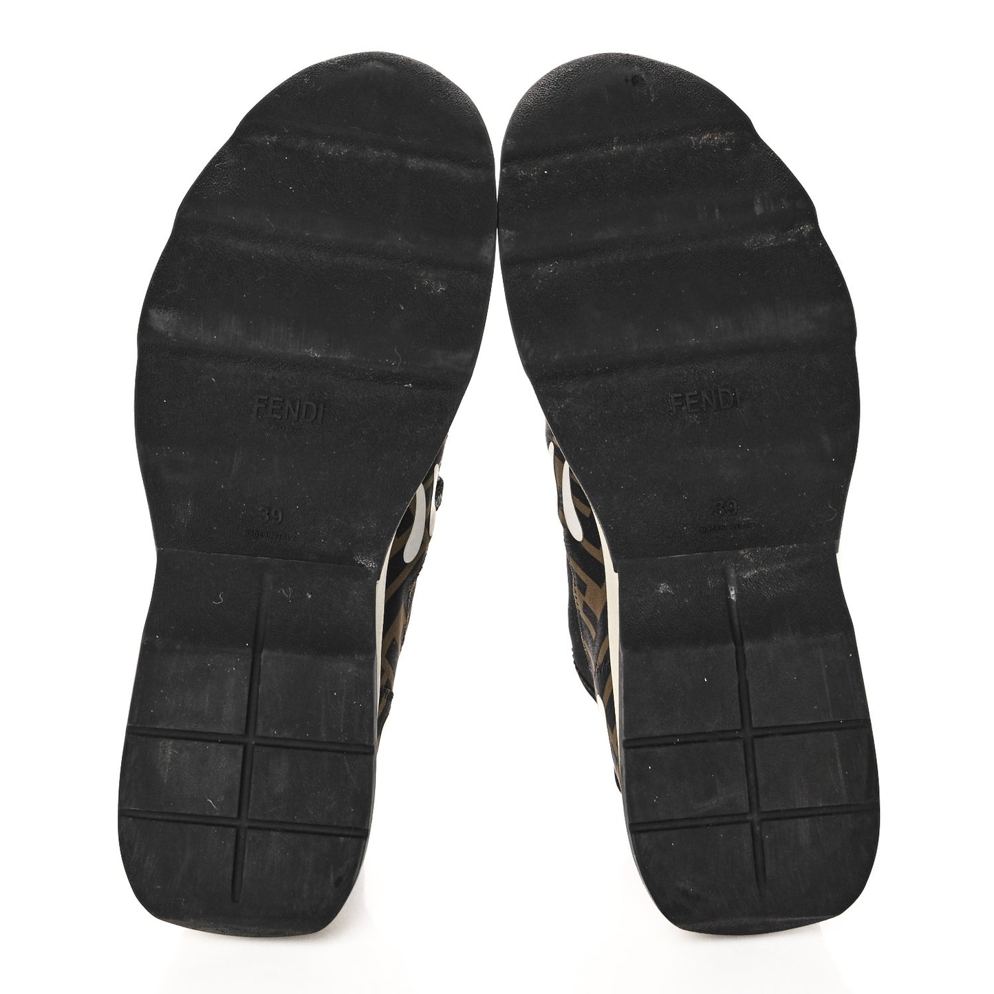 Technical Mesh Lycra FFreedom Patchwork Sneakers 39 Black Tobacco