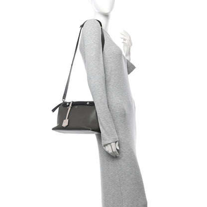 Fendi Vitello Dolce 4 Color Medium By The Way Boston Bag Carbone Grigio Polvere Multicolor 2 of 12