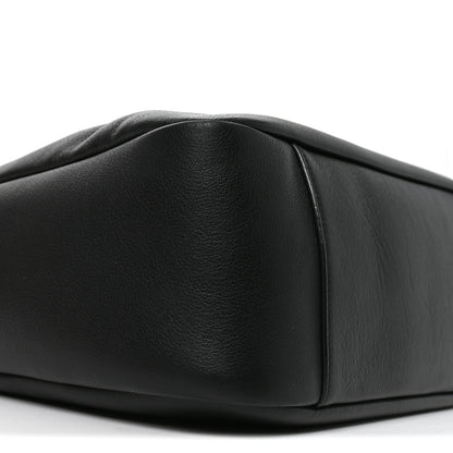 Saint Laurent Smooth Calfskin Large Le 5 A 7 Soft Hobo Black 8 of 10
