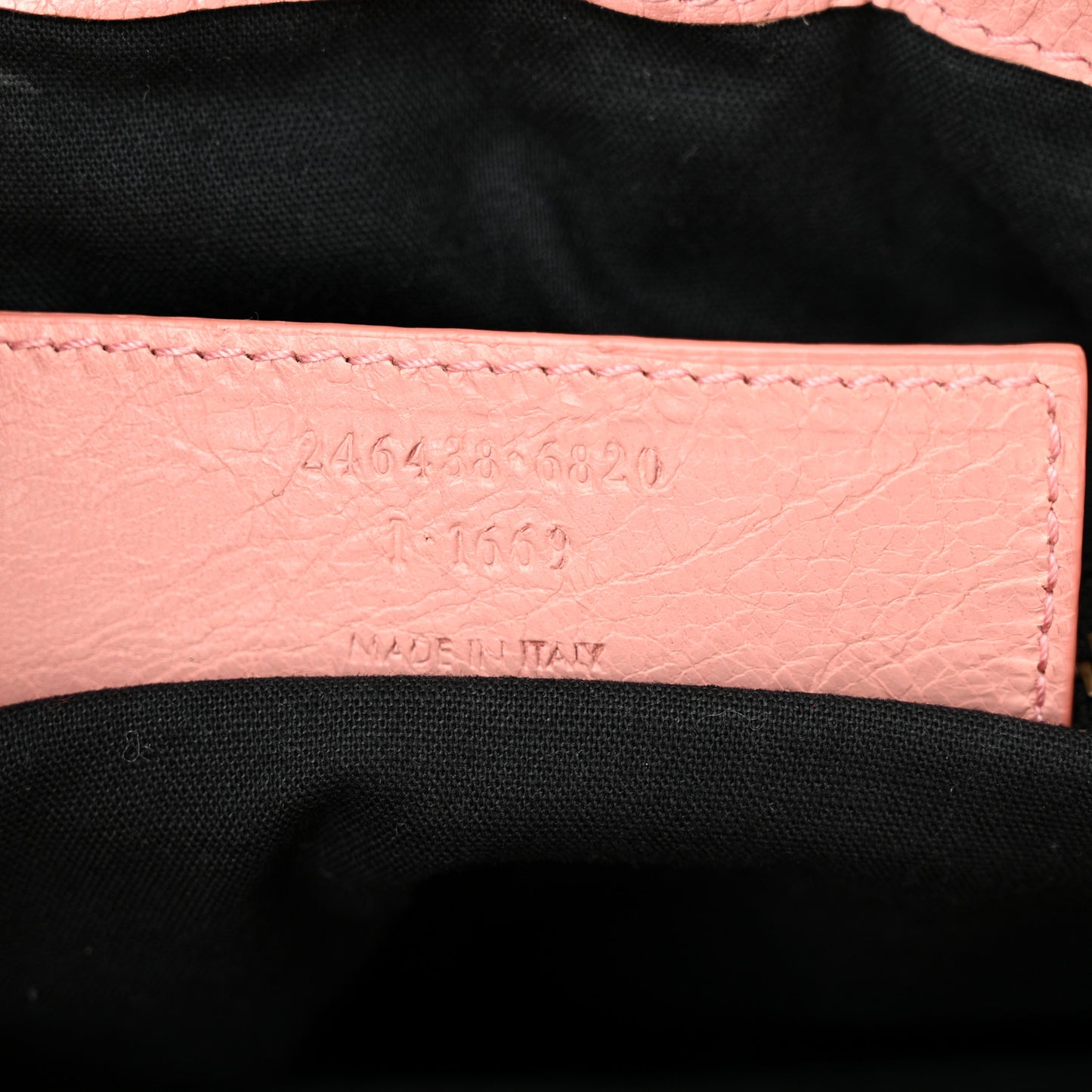 Agneau Classic Hardware Mini Pompon Rose Azalee