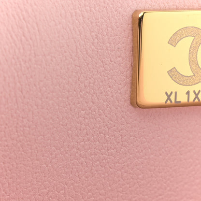 Chanel Caviar Quilted Medium Double Flap Light Pink 7 of 13