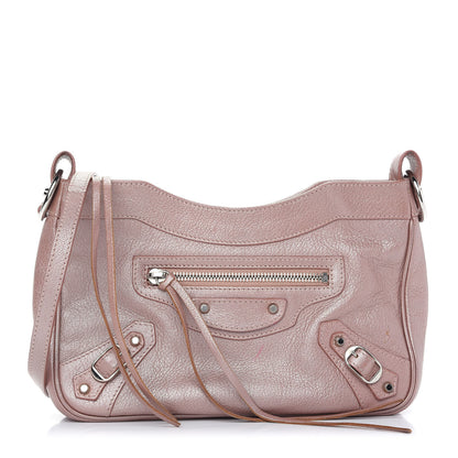 Balenciaga Chevre Classic Silver Hardware Hip Rose 1 of 13