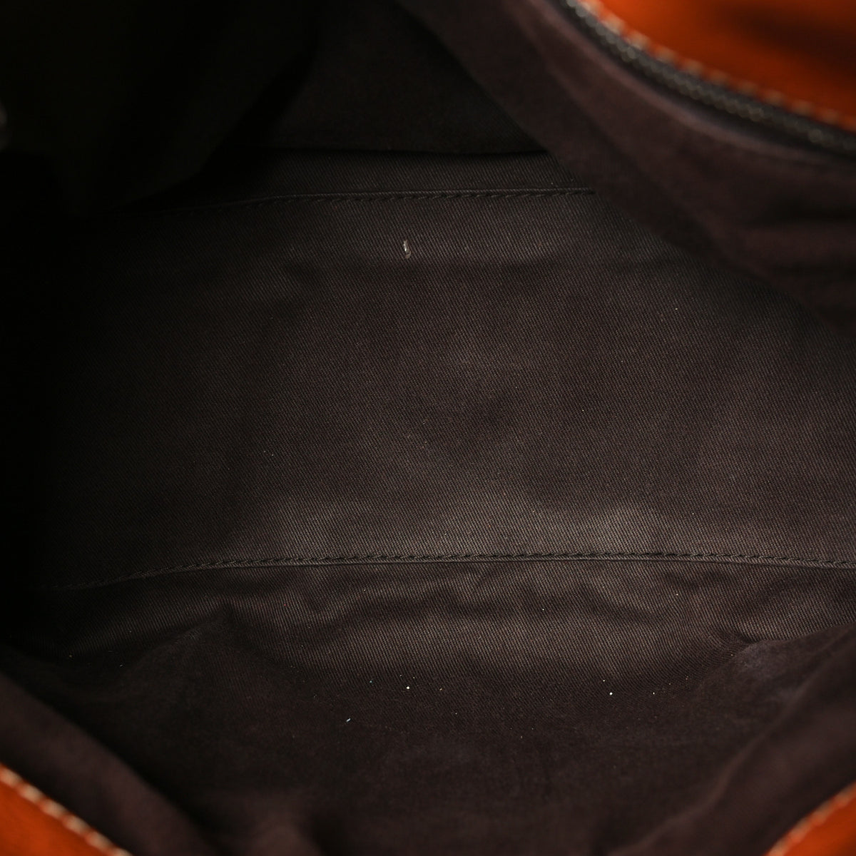 Calfskin Edith Satchel Orange
