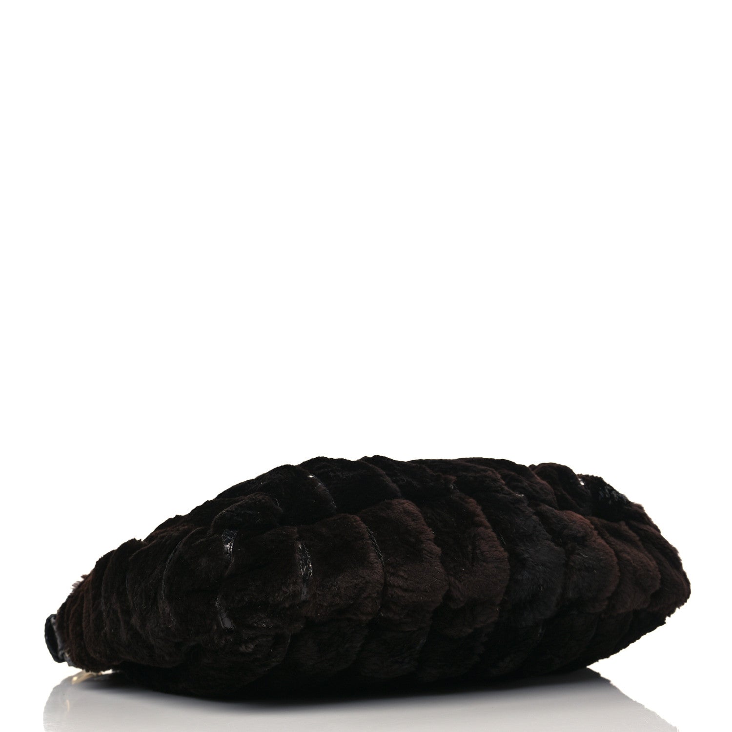 Jimmy Choo Mink Fur Snakeskin Hobo Brown 4 of 13