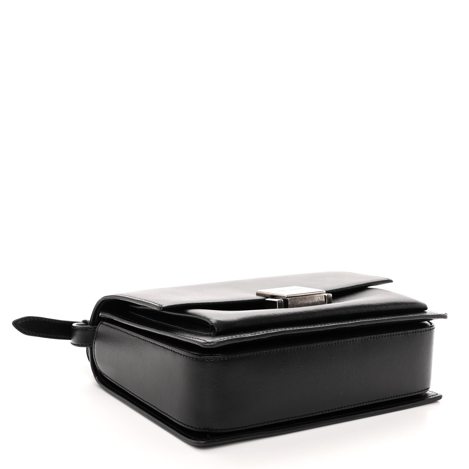 Saint Laurent Calfskin Medium Bellechasse Satchel Black 5 of 11