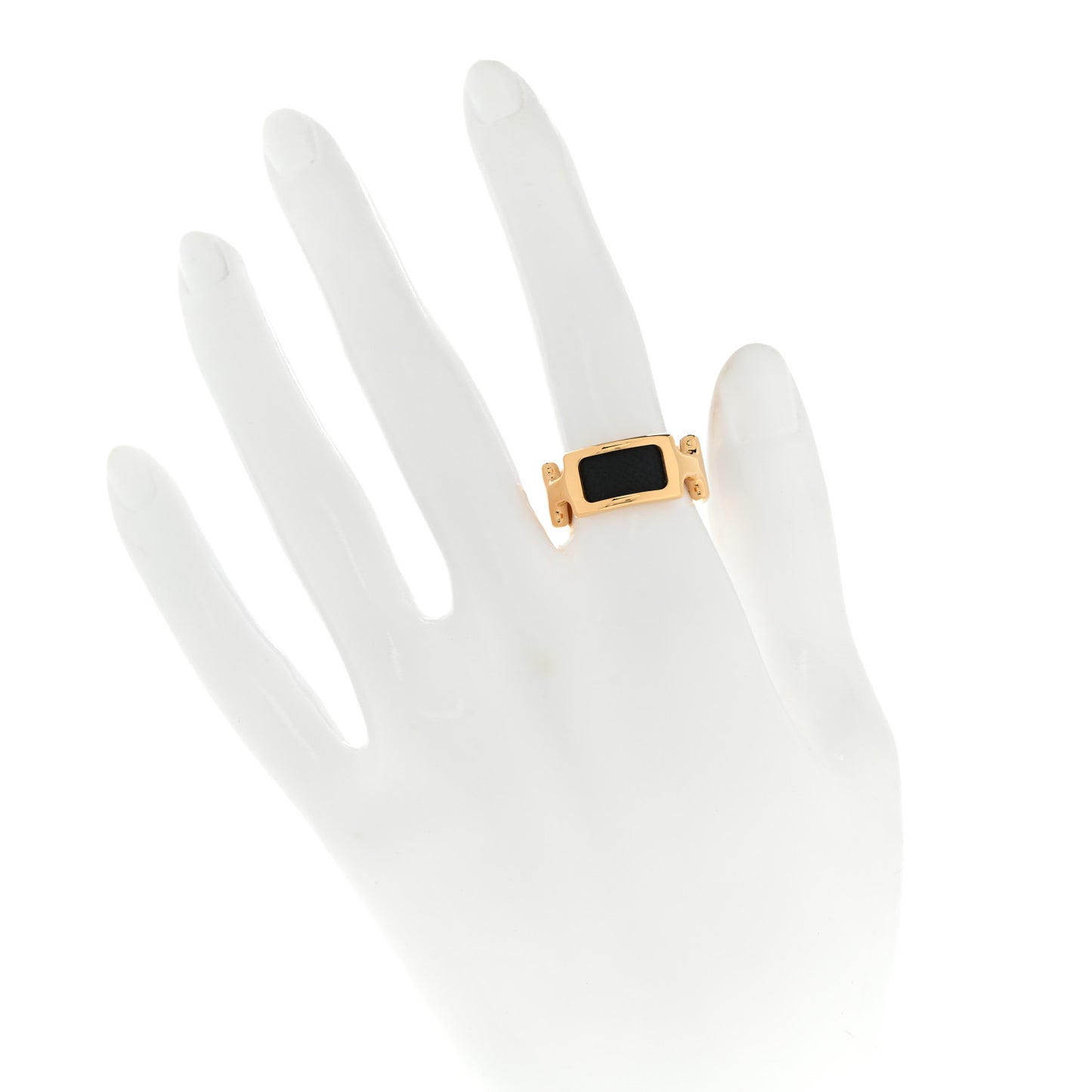 Madame Calfskin Small Olympe Ring S 52 6 Black