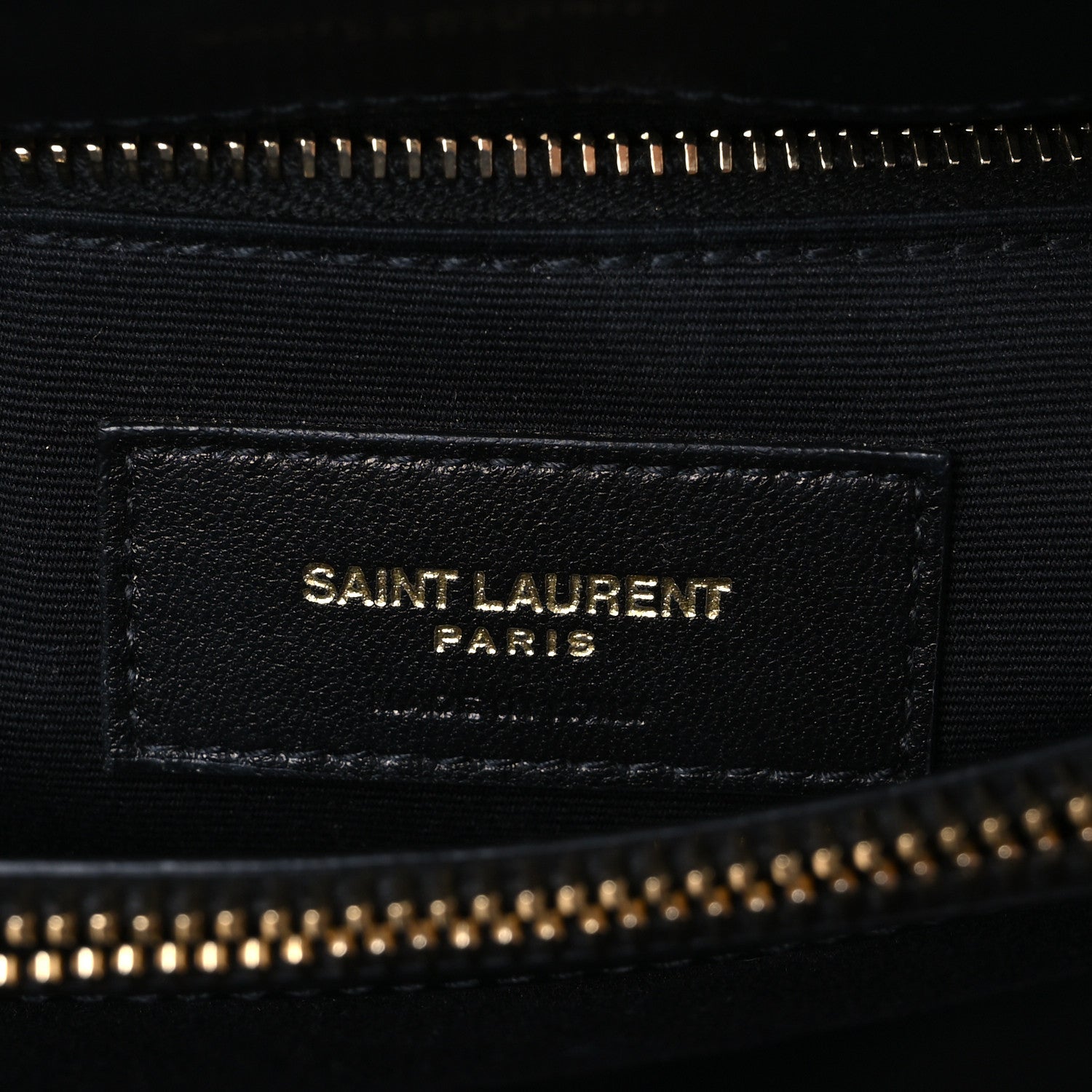 Saint Laurent Calfskin Y Quilted Monogram Medium Loulou Chain Satchel Black 7 of 11