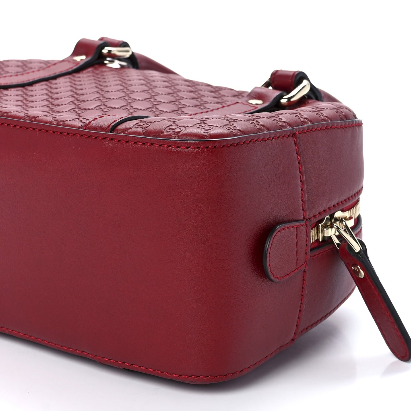 Microguccissima Small Crossbody Bag Rosso