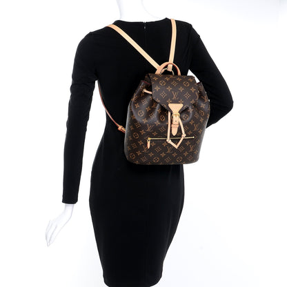 Louis Vuitton Monogram Montsouris NM Backpack 2 of 8