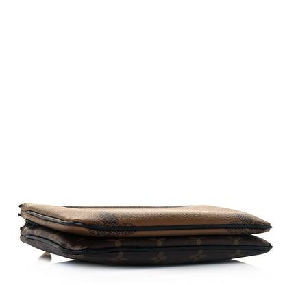 Louis Vuitton Reverse Monogram Giant Double Zip Pochette 4 of 9