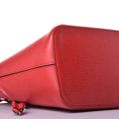 Louis Vuitton Epi Neverfull MM Coquelicot 7 of 10