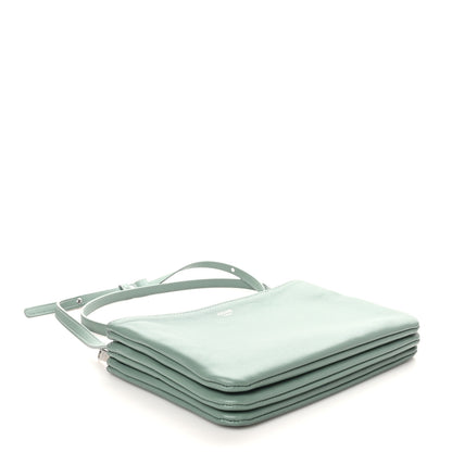 Celine Lambskin Small Trio Crossbody Bag Celadon 4 of 10