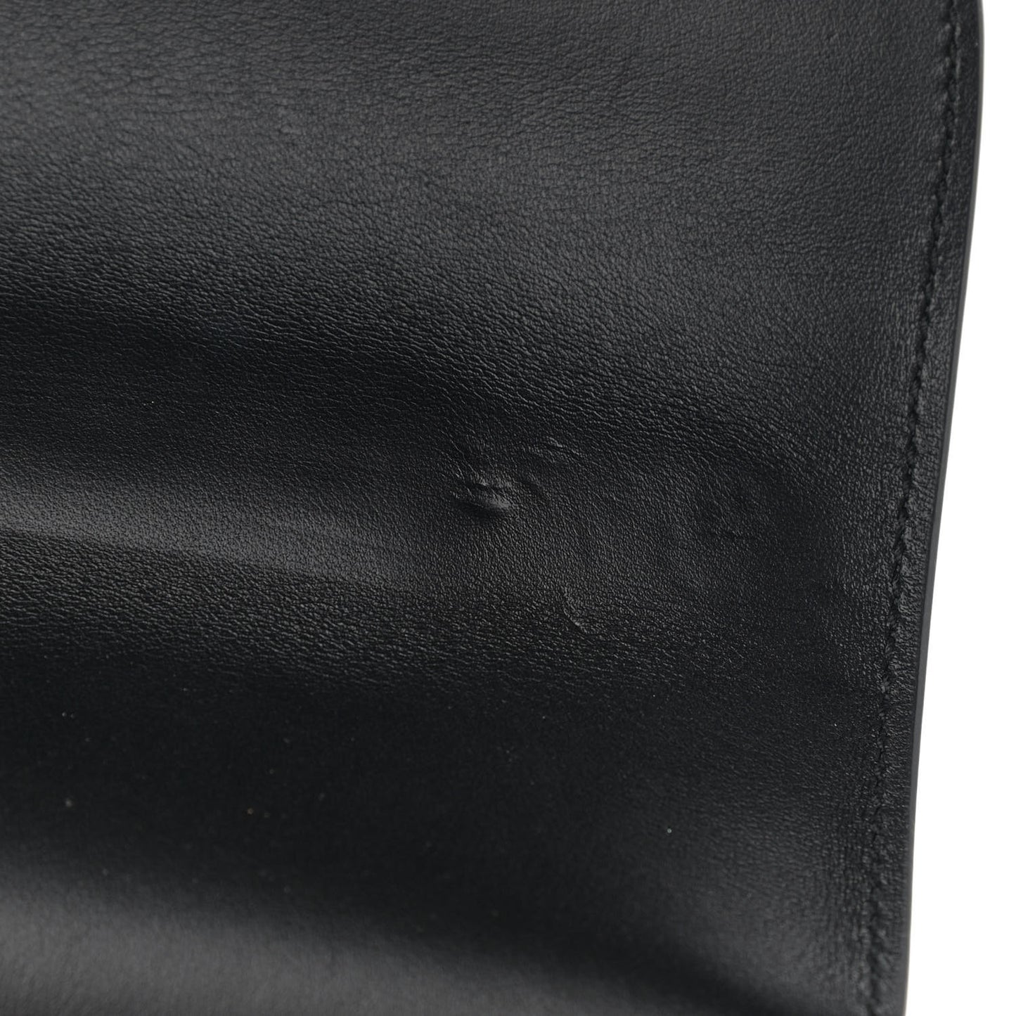 Calfskin Bamboo Medium Thiara Top Handle Bag Black