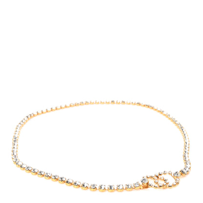 Chanel Crystal CC Belt Gold 1 of 4