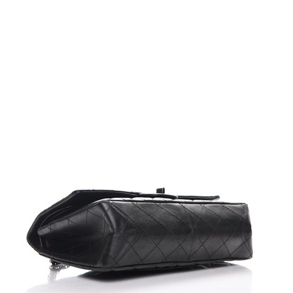 Chanel Aged Calfskin Quilted 2.55 Reissue 226 Flap Black 4 of 9