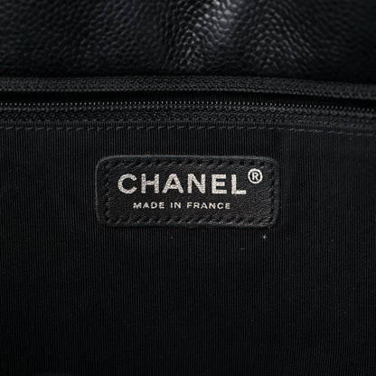 Chanel Soft Caviar Large Timeless CC Shopping Tote Black 5 of 16