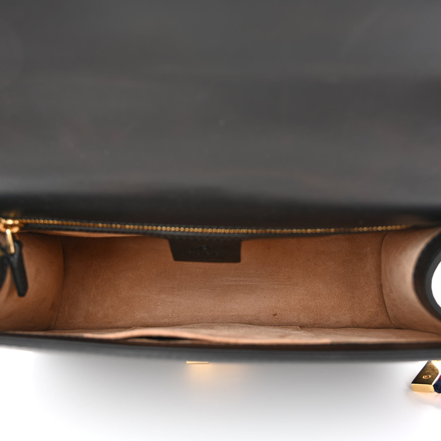 Gucci Calfskin Small Sylvie Shoulder Bag Black 5 of 10