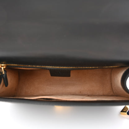 Gucci Calfskin Small Sylvie Shoulder Bag Black 5 of 10
