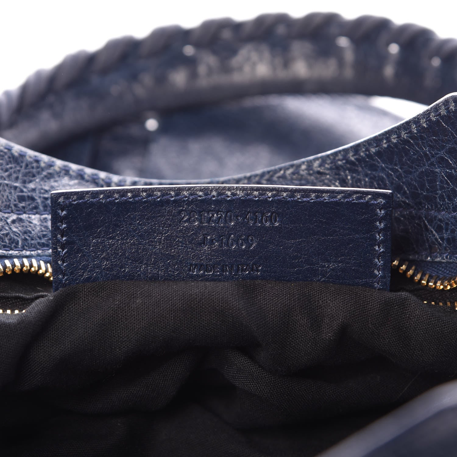 Balenciaga Agneau Giant 12 Gold Hardware City Bleu Mineral 7 of 11