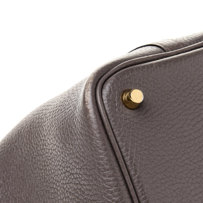 Hermes Taurillon Clemence Picotin Lock 18 PM Etain 8 of 14