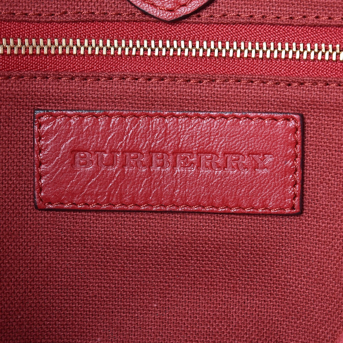 Calfskin Haymarket Check Small Canterbury Tote Red