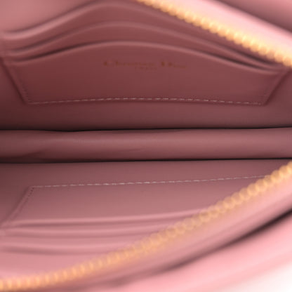 Christian Dior Calfskin Cannage Caro Zipped Pouch With Chain Fard 5 of 13