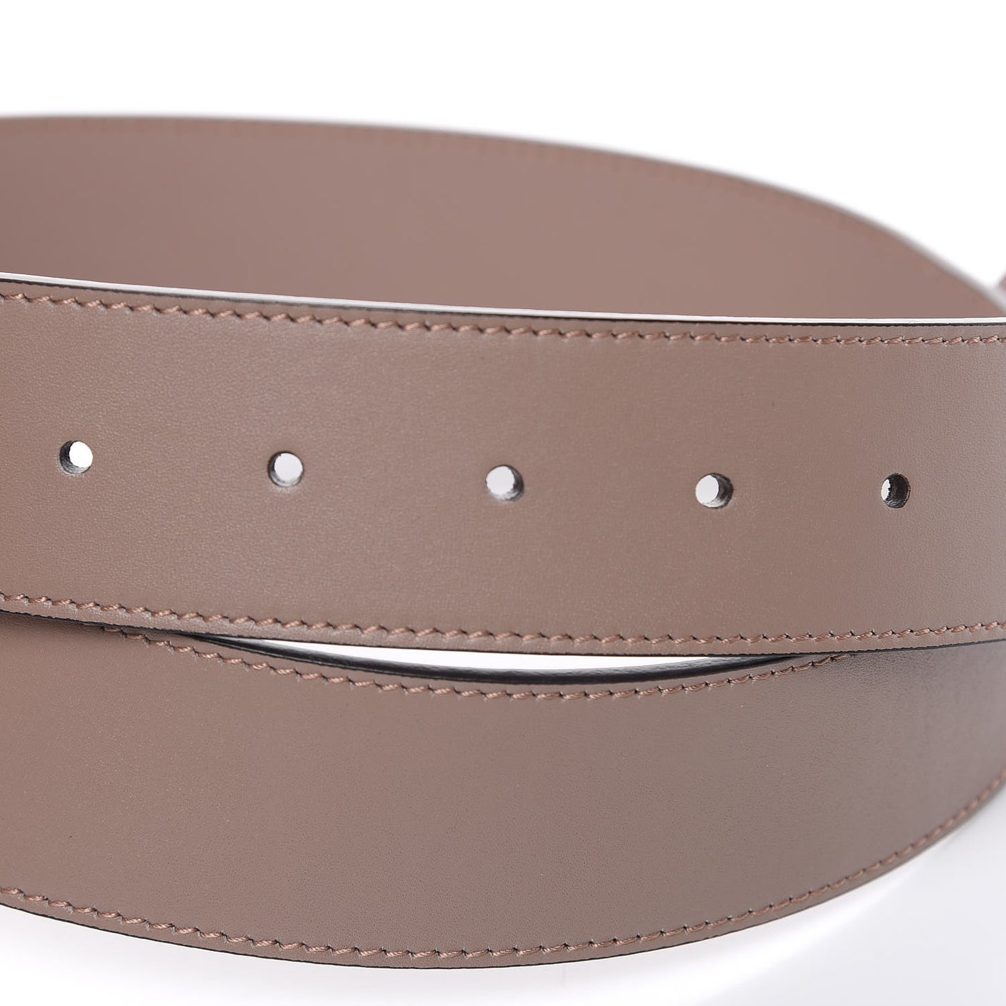 Calfskin Double G 40mm Belt 85 34 Porcelain Rose