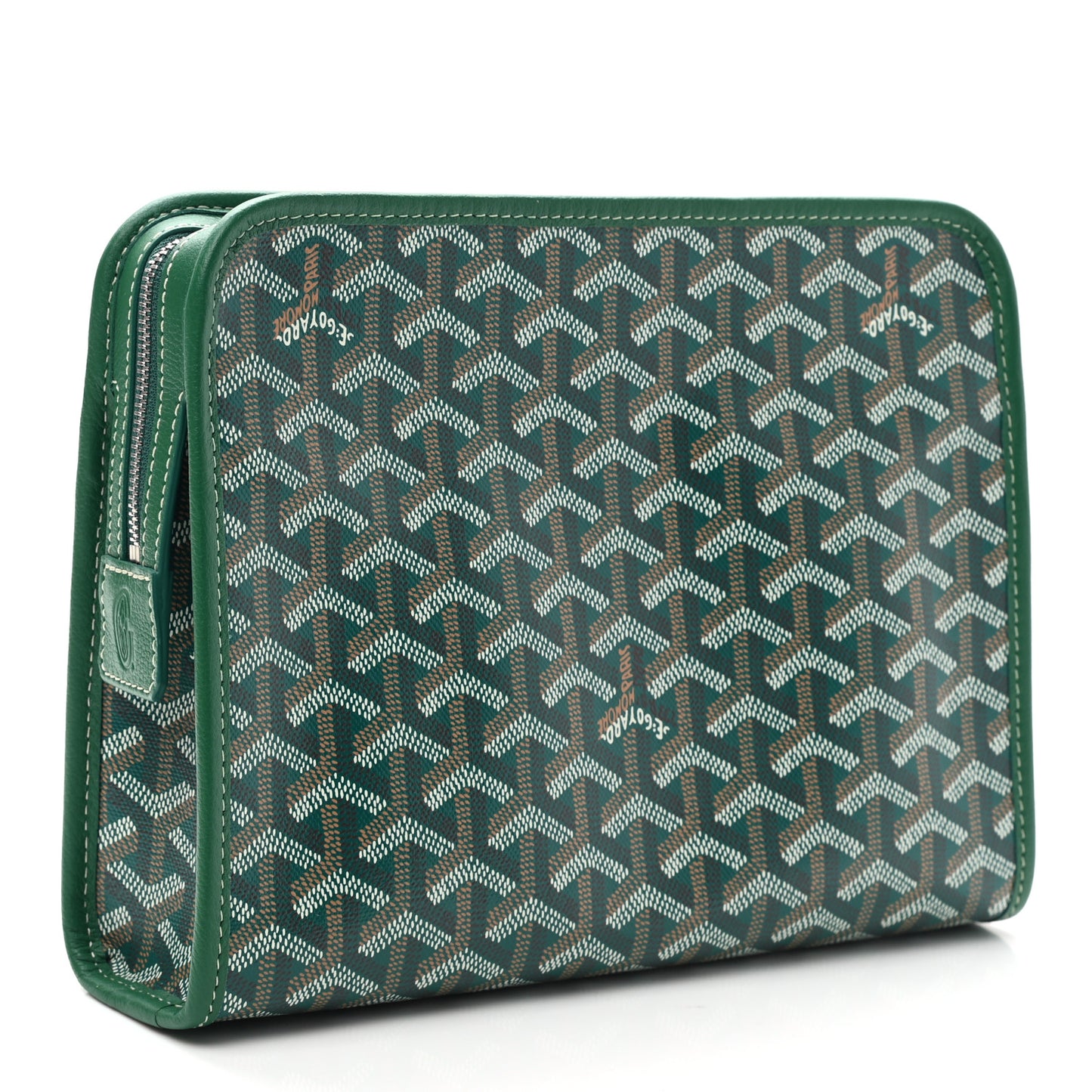 Goyardine Jouvence Toiletry Pouch Green