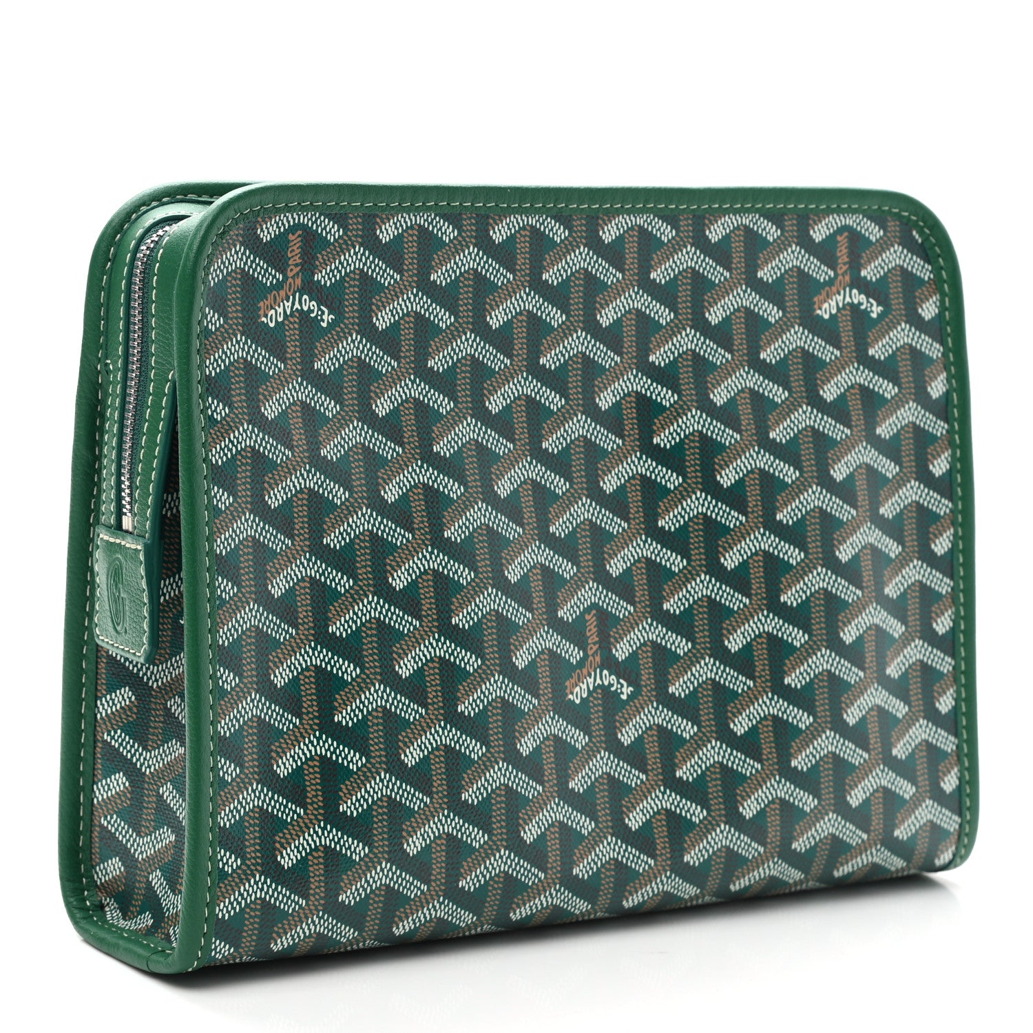 Goyard Goyardine Jouvence Toiletry Pouch Green 3 of 6