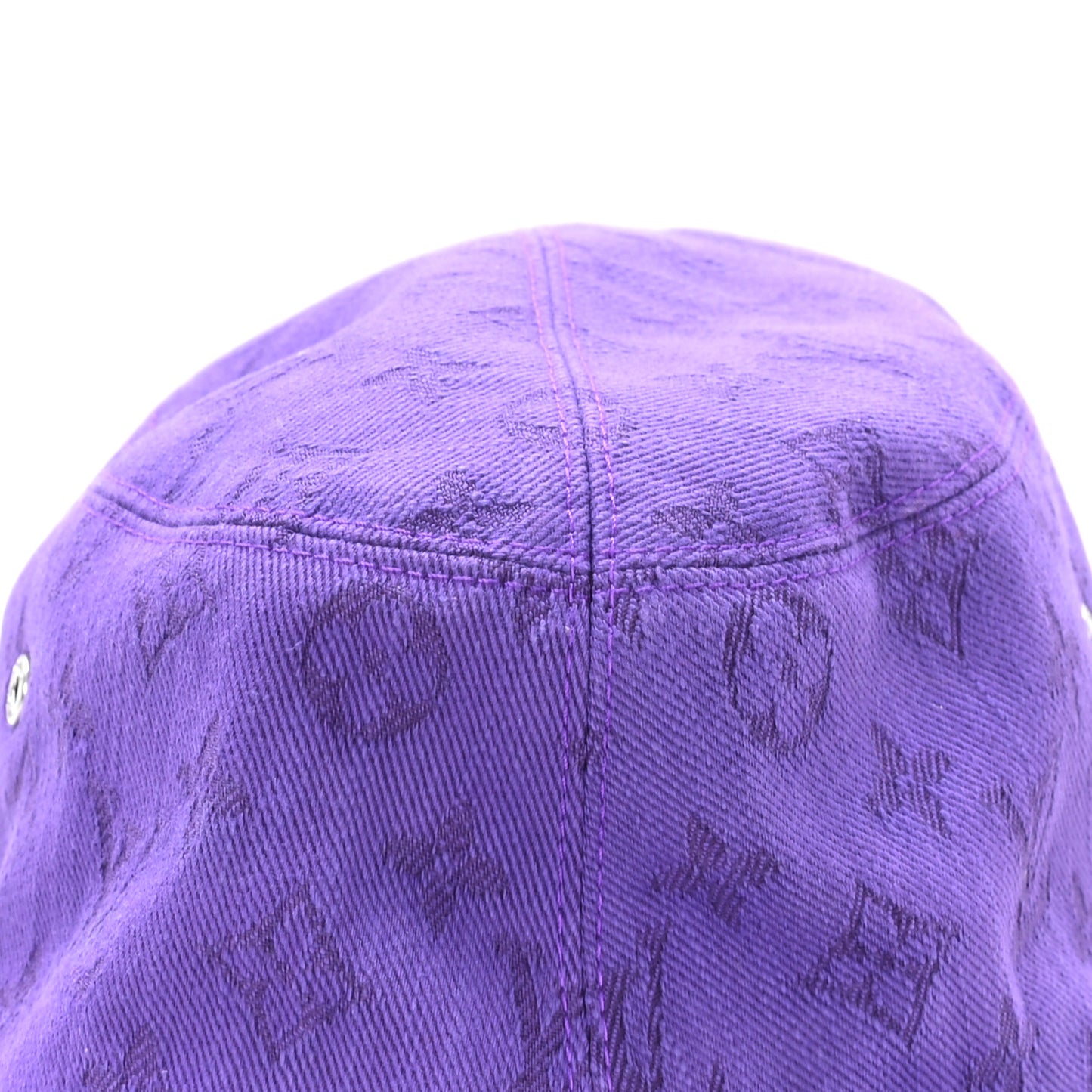 Monogram Denim Essential Bucket Hat 60 Violet