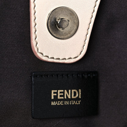 Fendi Zucchino Vitello Floral Forever Chef Shoulder Bag Rosa Papaya Rosa Confetto 6 of 15