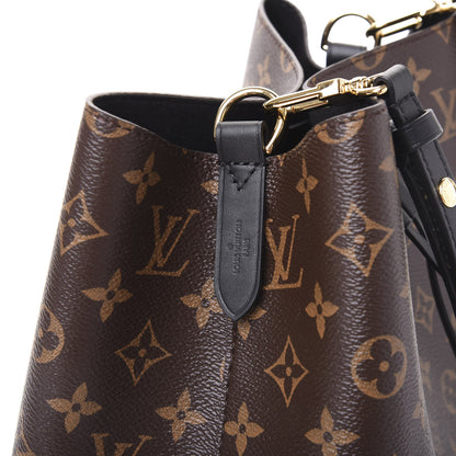 Louis Vuitton Monogram Neonoe MM Black 9 of 12