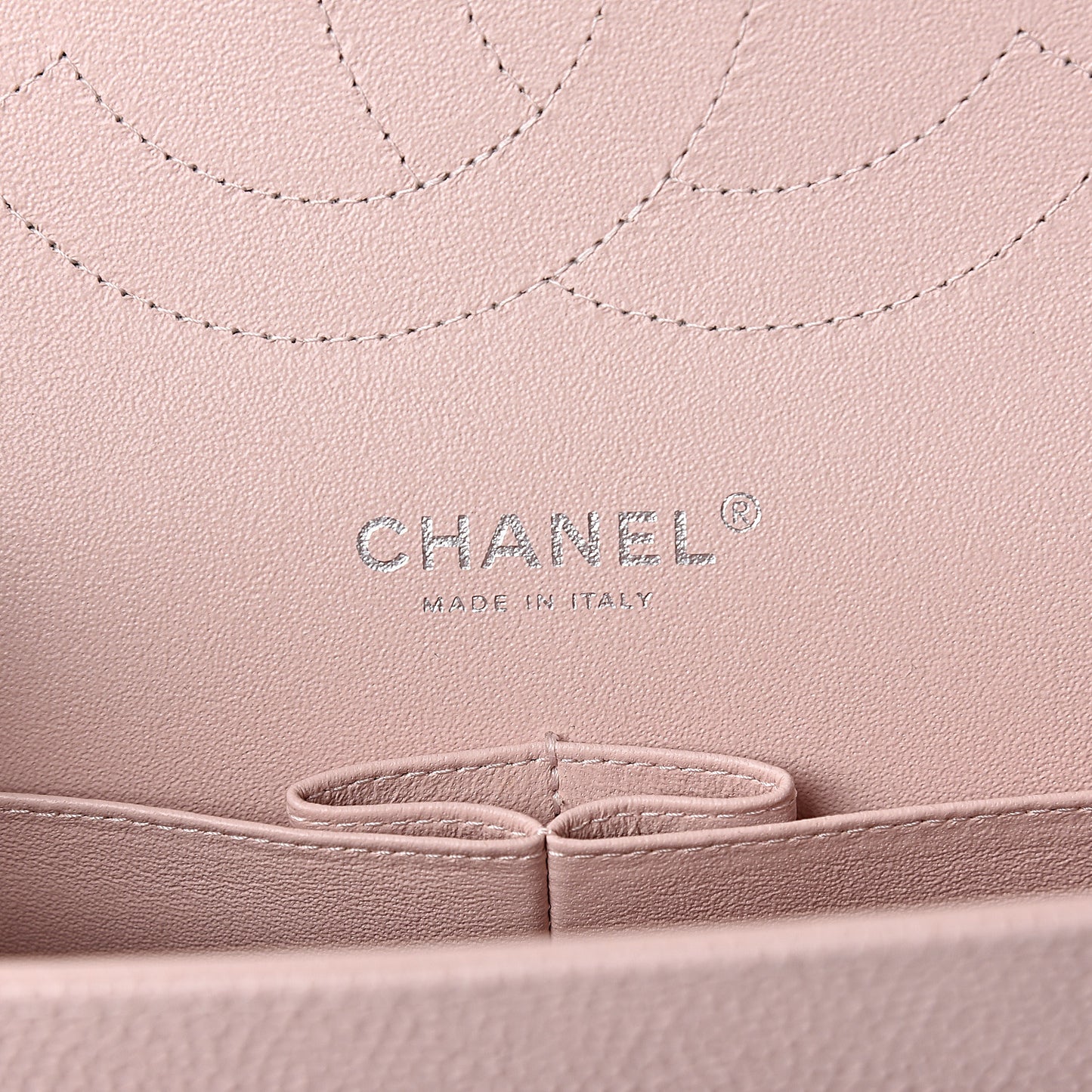 Caviar Quilted Jumbo Double Flap Pink