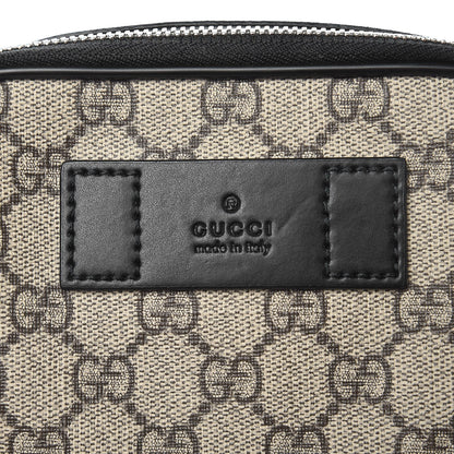 Gucci GG Supreme Monogram Web Belt Bag Black 8 of 8