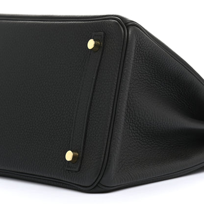Hermes Togo Birkin 30 Black 10 of 11