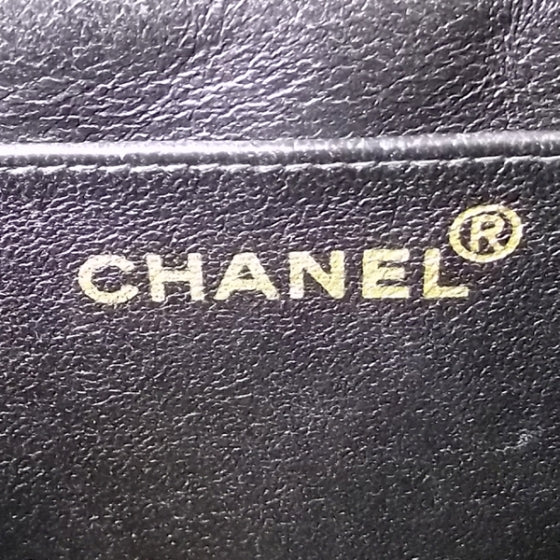 Chanel Vintage Lambskin JUMBO Flap 8 of 10