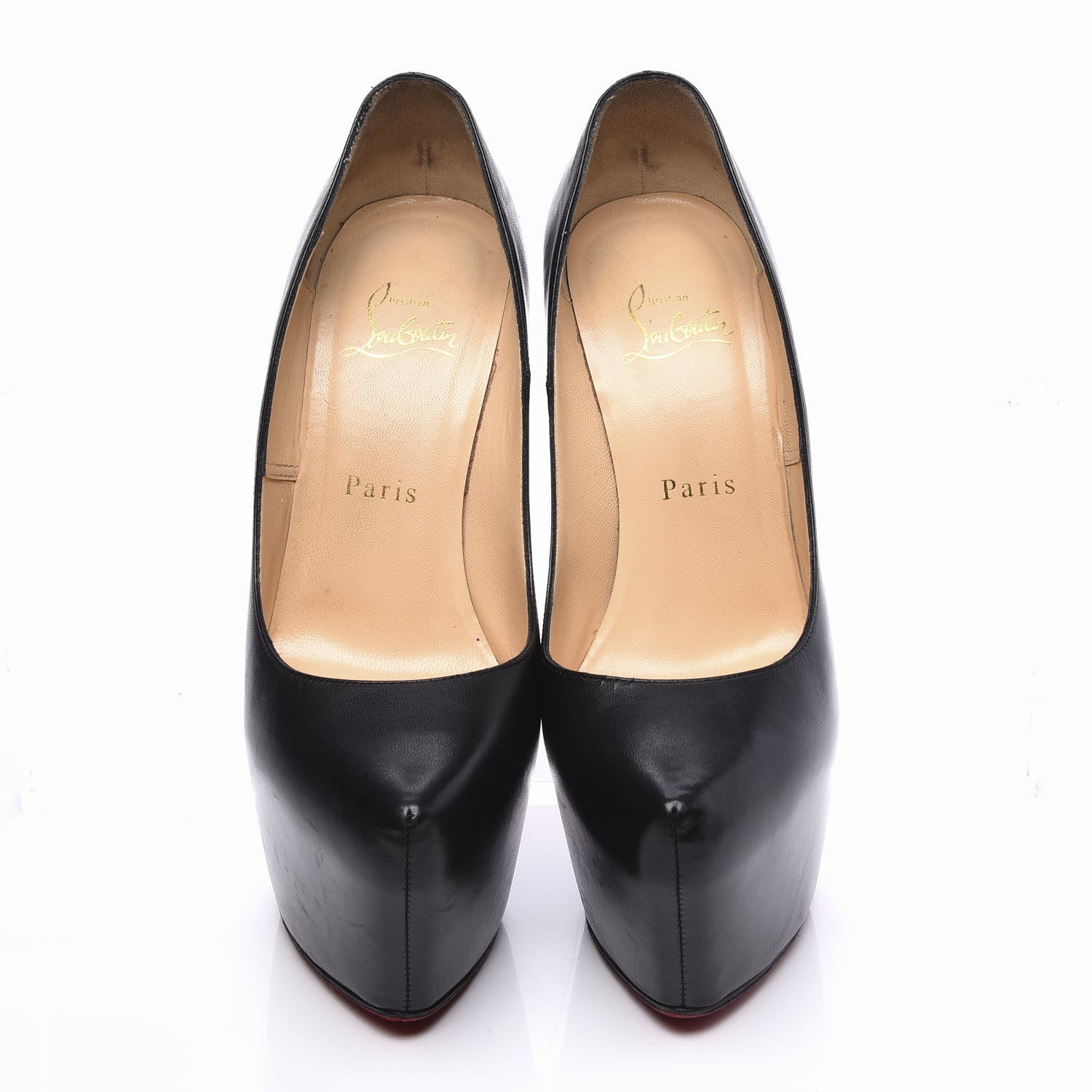 Christian Louboutin Kid Daffodile 160 Pumps 37.5 Black 5 of 10