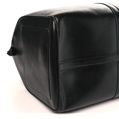 Louis Vuitton Epi Keepall 50 Black 7 of 9