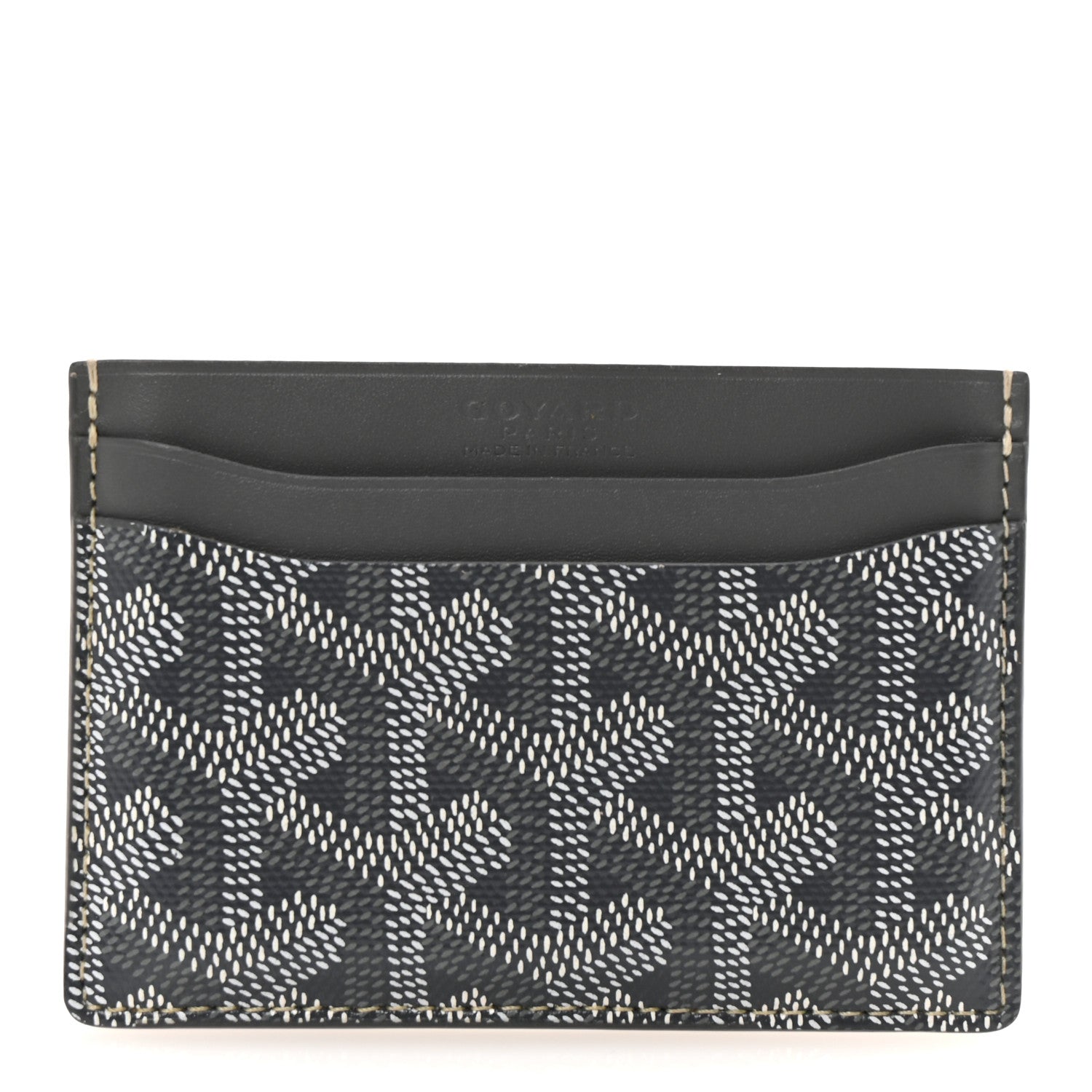 Goyard Goyardine Saint Sulpice Card Holder Grey 1 of 7