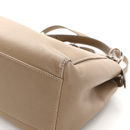 Fendi Nappa Mini Peekaboo Iconic Satchel Tortora 11 of 20