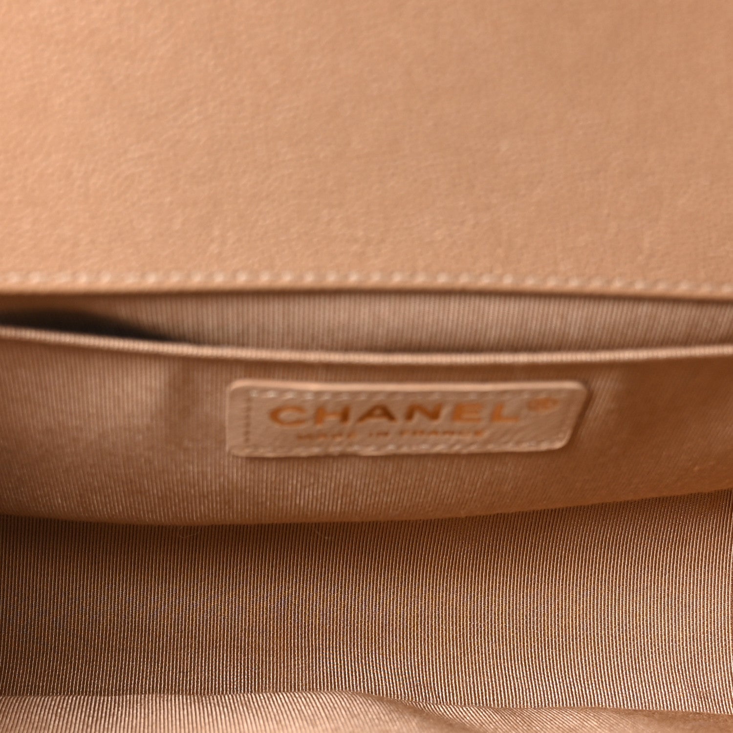 Chanel Caviar Quilted Medium Boy Flap Beige 5 of 11
