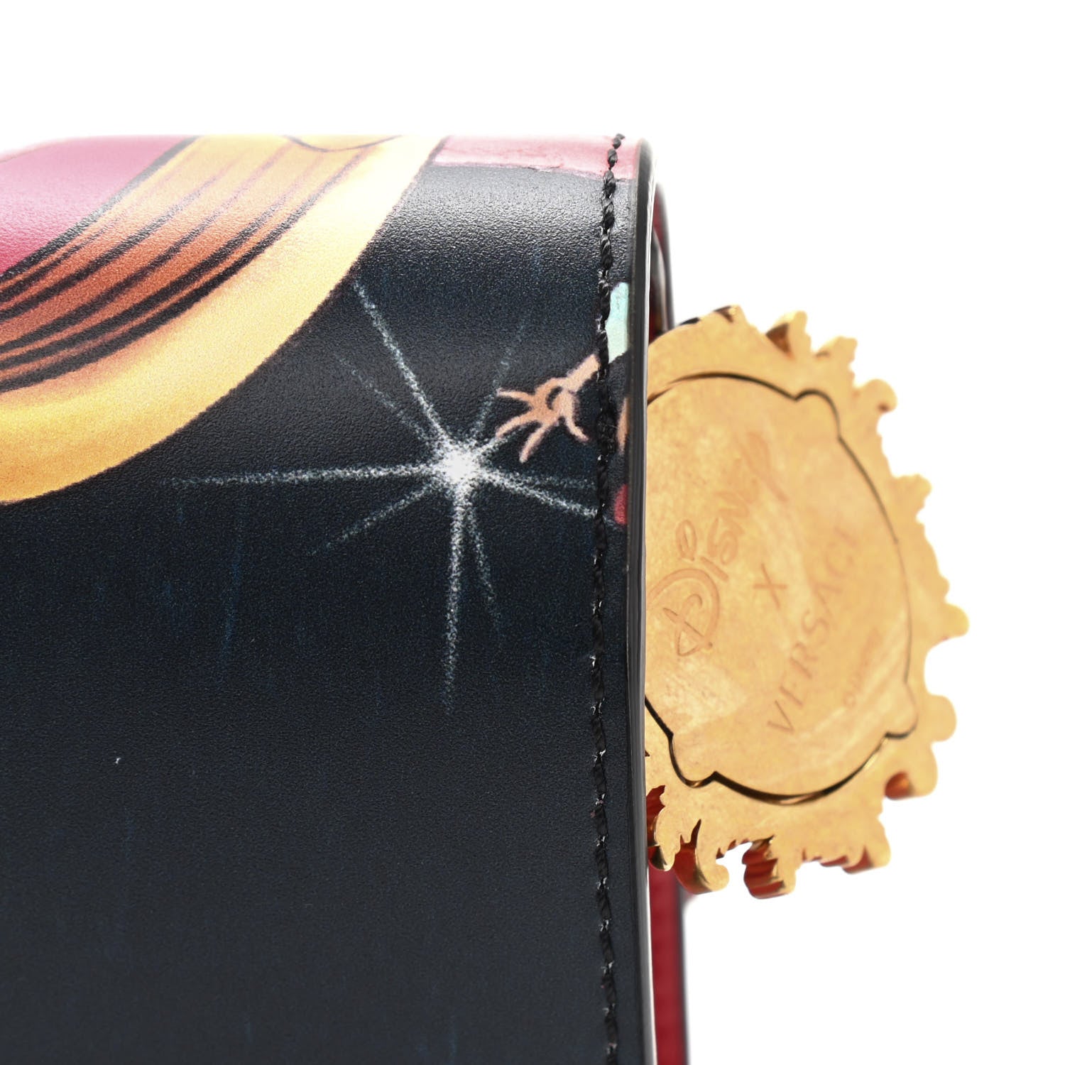 Versace X DISNEY Nappa Cinderella Print Chain Wallet Multicolor 13 of 13